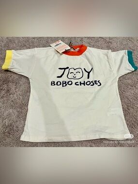 Bobo Choses JOY Graphic T-Shirt 6–7Y NWT
